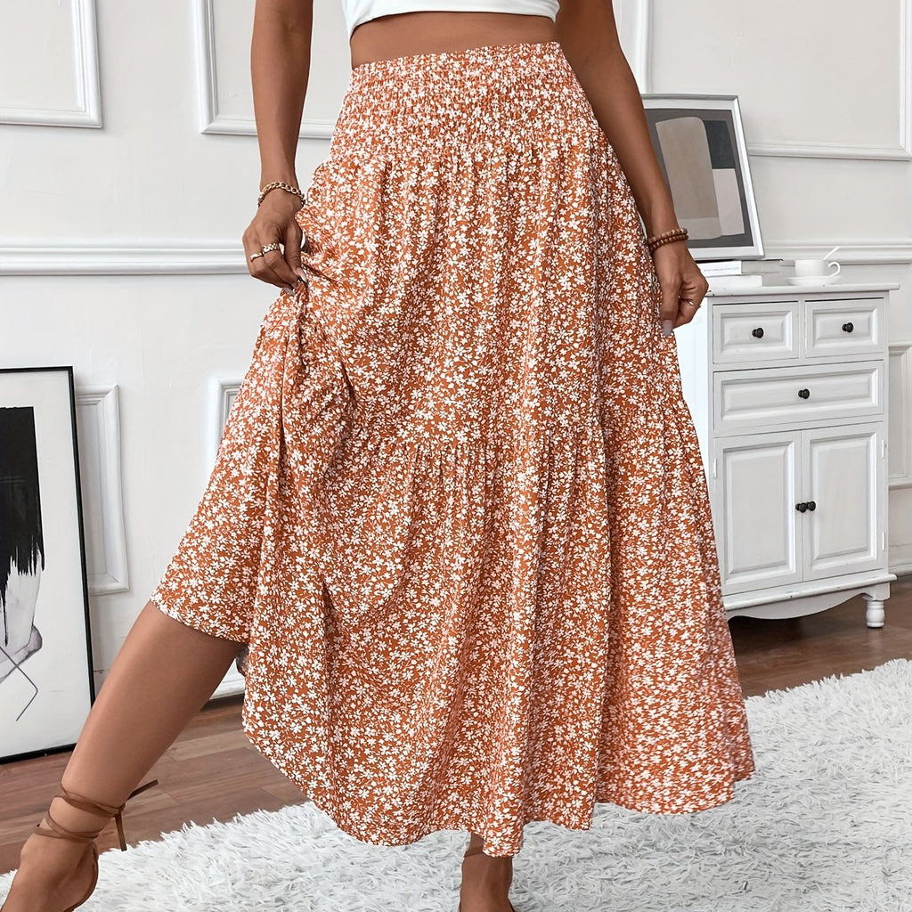 Rok met bloemenprint Elena Ditsy