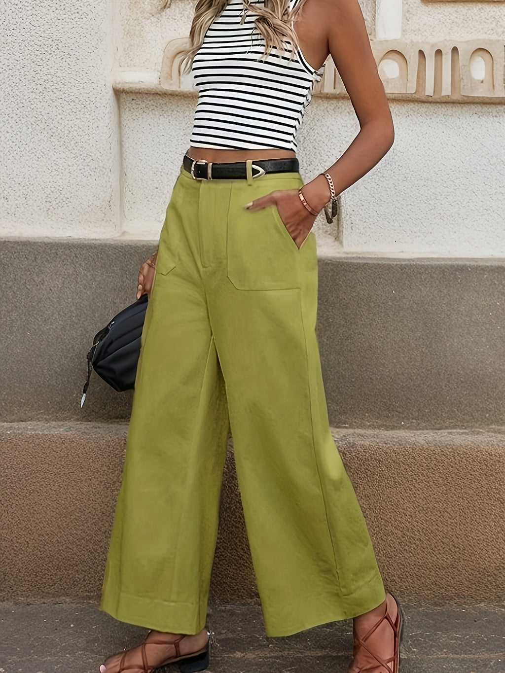 Broek Mara High-waisted