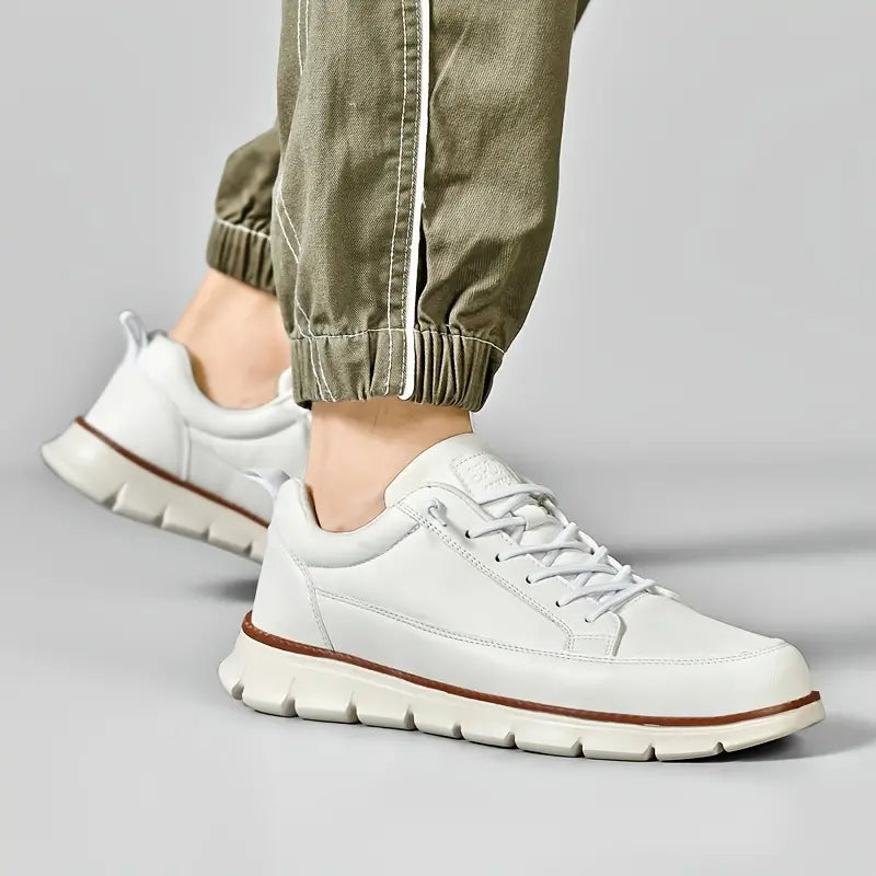 Leren sneakers Leo Crafted