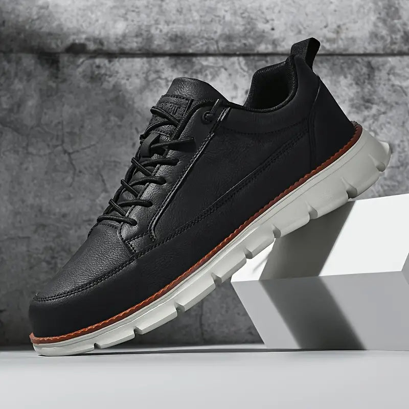 Leren sneakers Leo Crafted