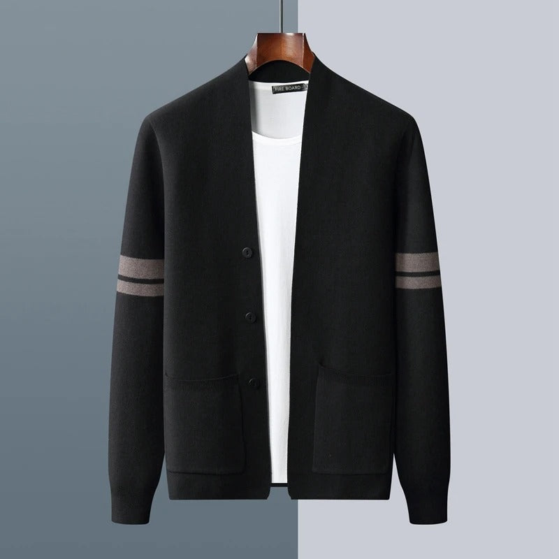 Gebreid vest Finn Fine-knit