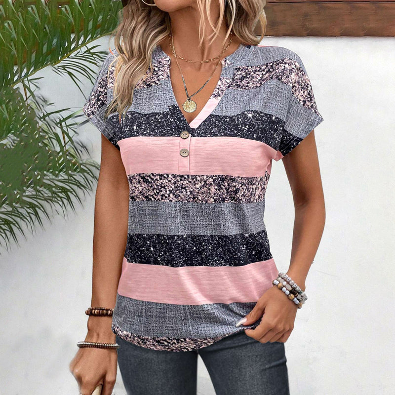 Gestreepte blouse Clara