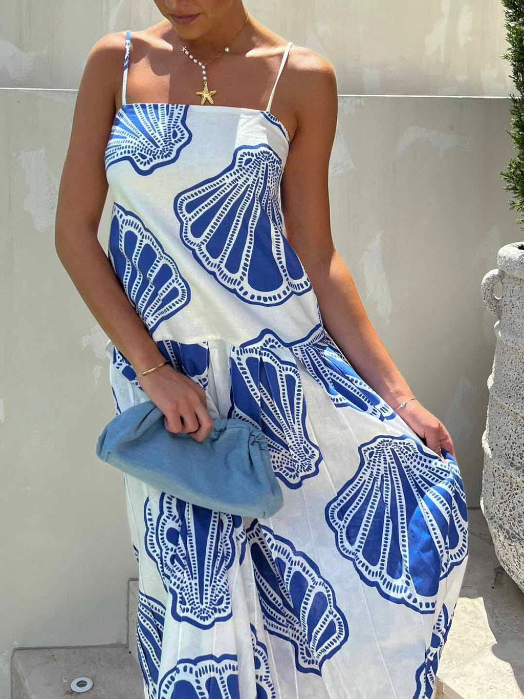 Maxi-jurk met print