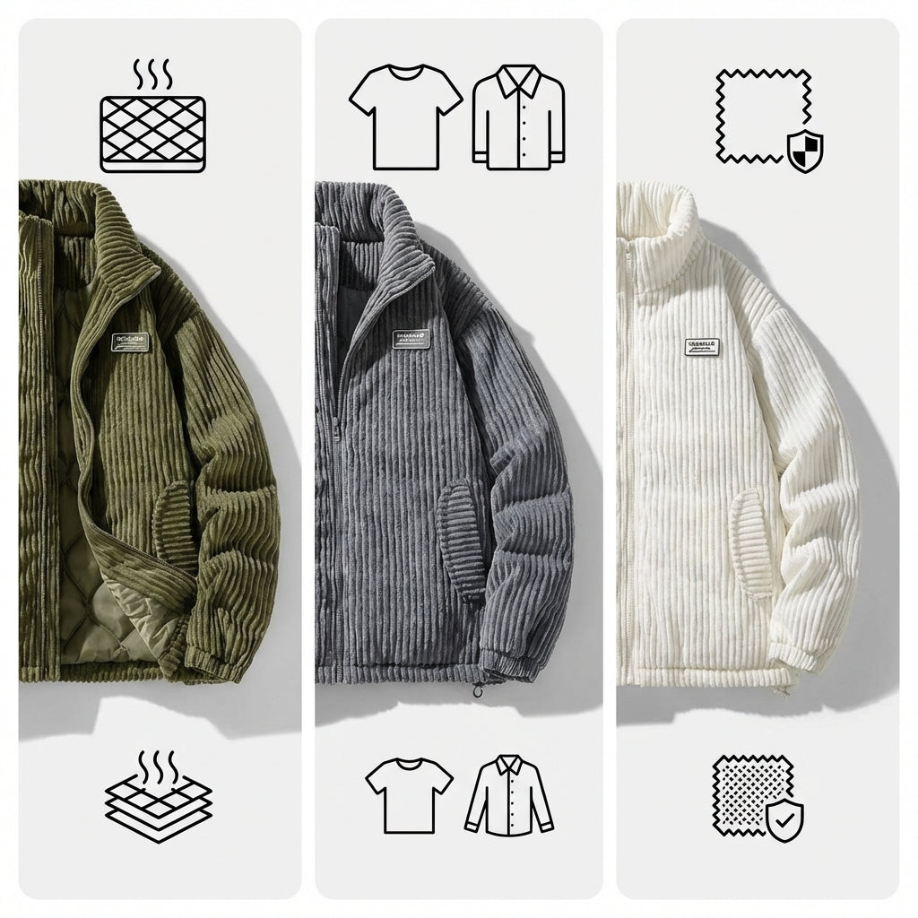 Corduroy jas Heritage