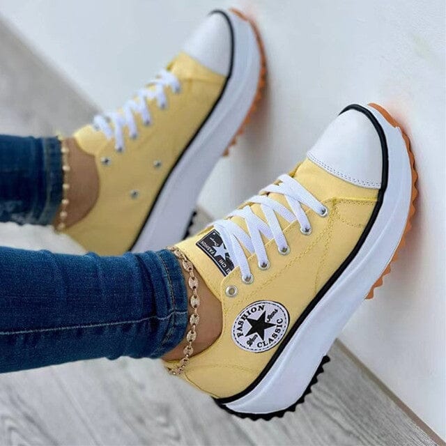 Sneakers met plateauzool Stella Star
