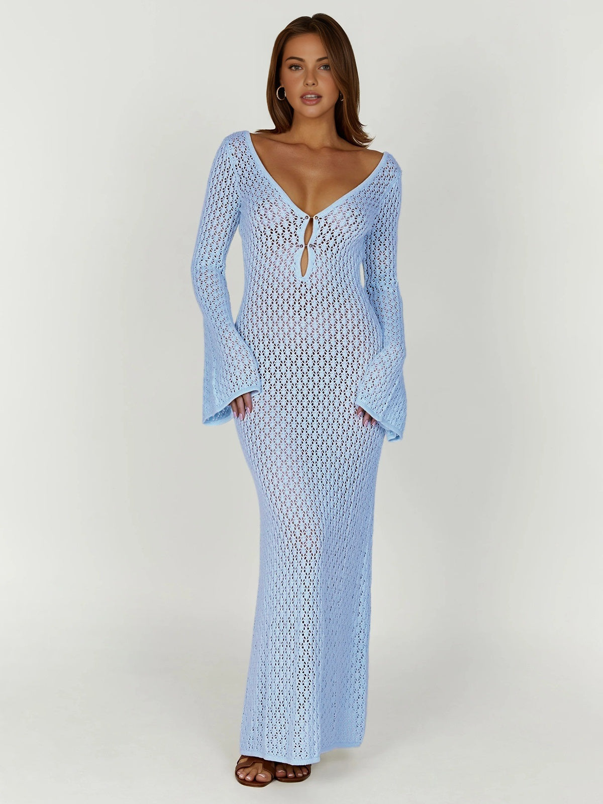 Jurk met lange mouwen Cover