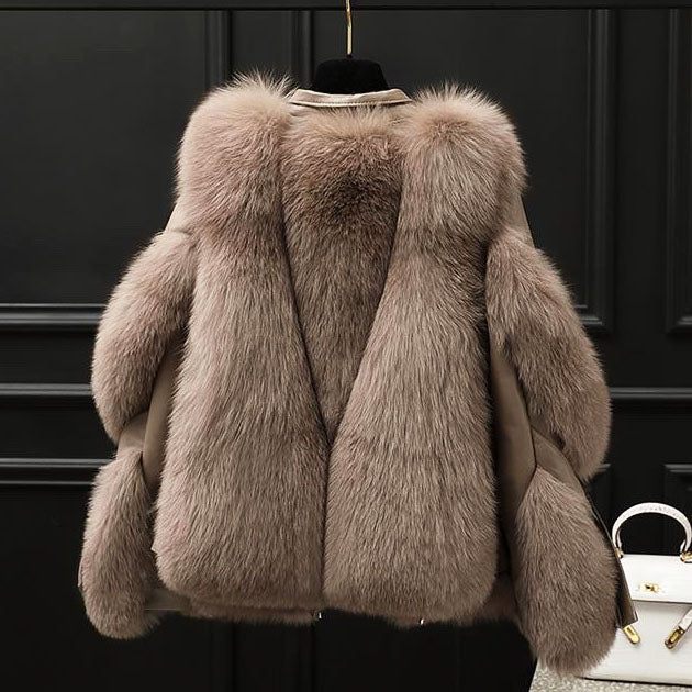 Jas van imitatiebont Harlow Faux