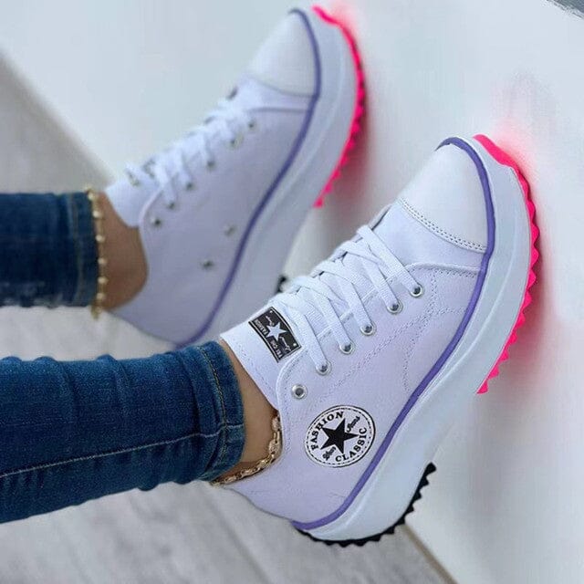 Sneakers met plateauzool Stella Star