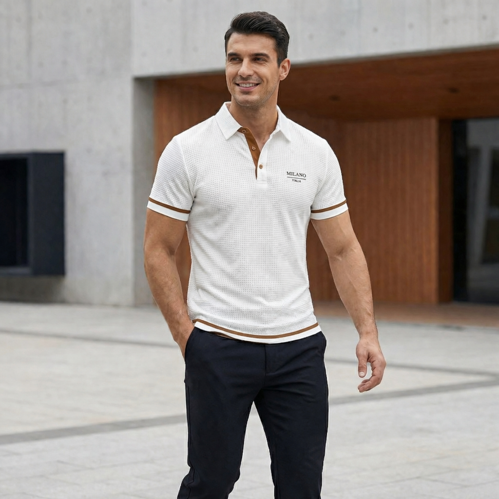 Katoenen polo Kensington