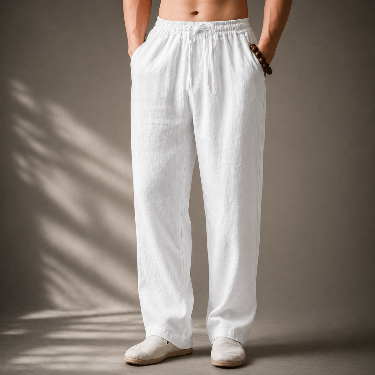 Linnen broek Bromley