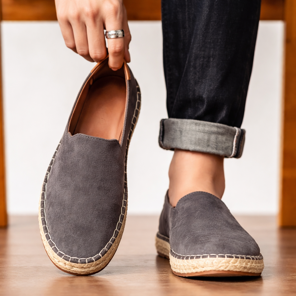 Leren loafers Marlon