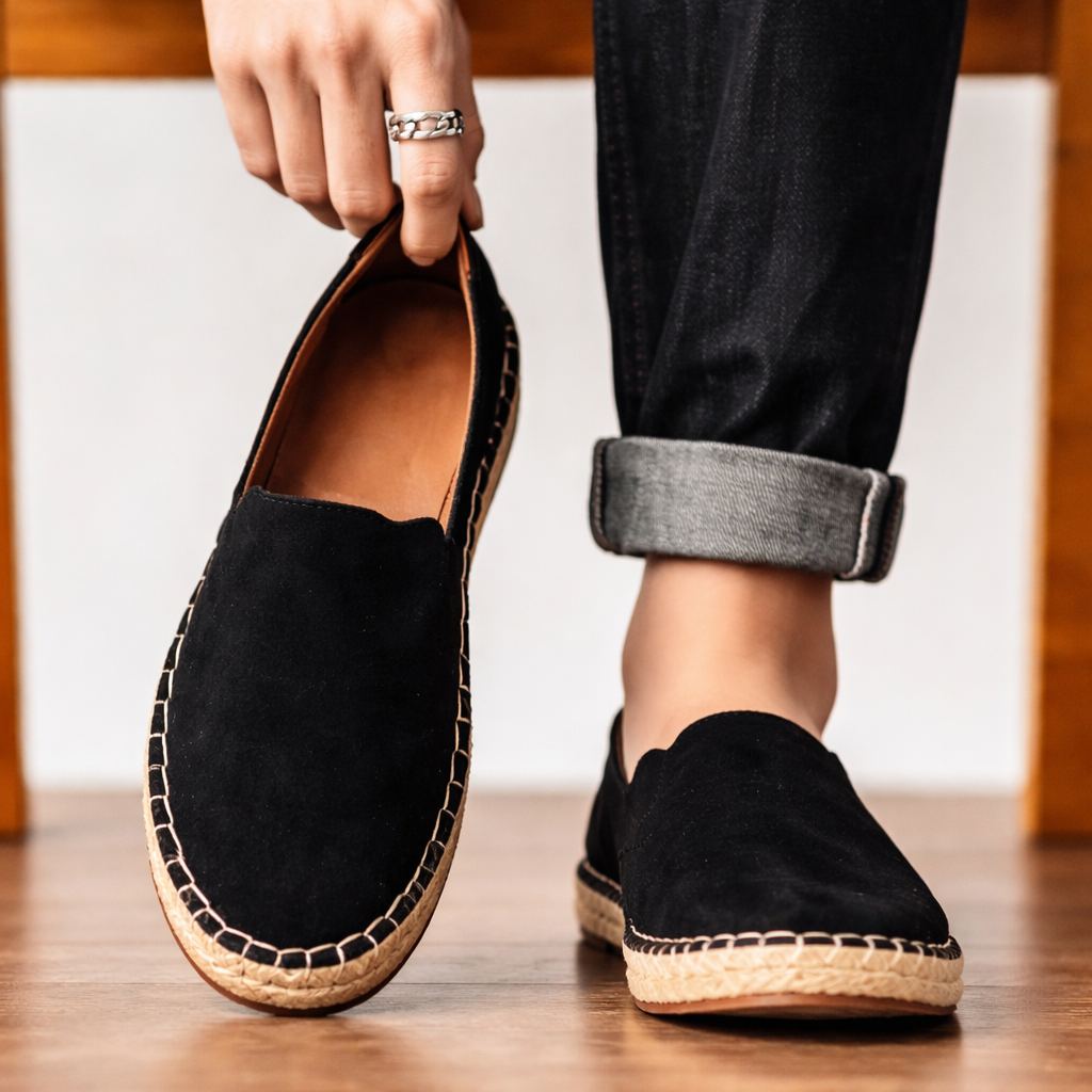 Leren loafers Marlon
