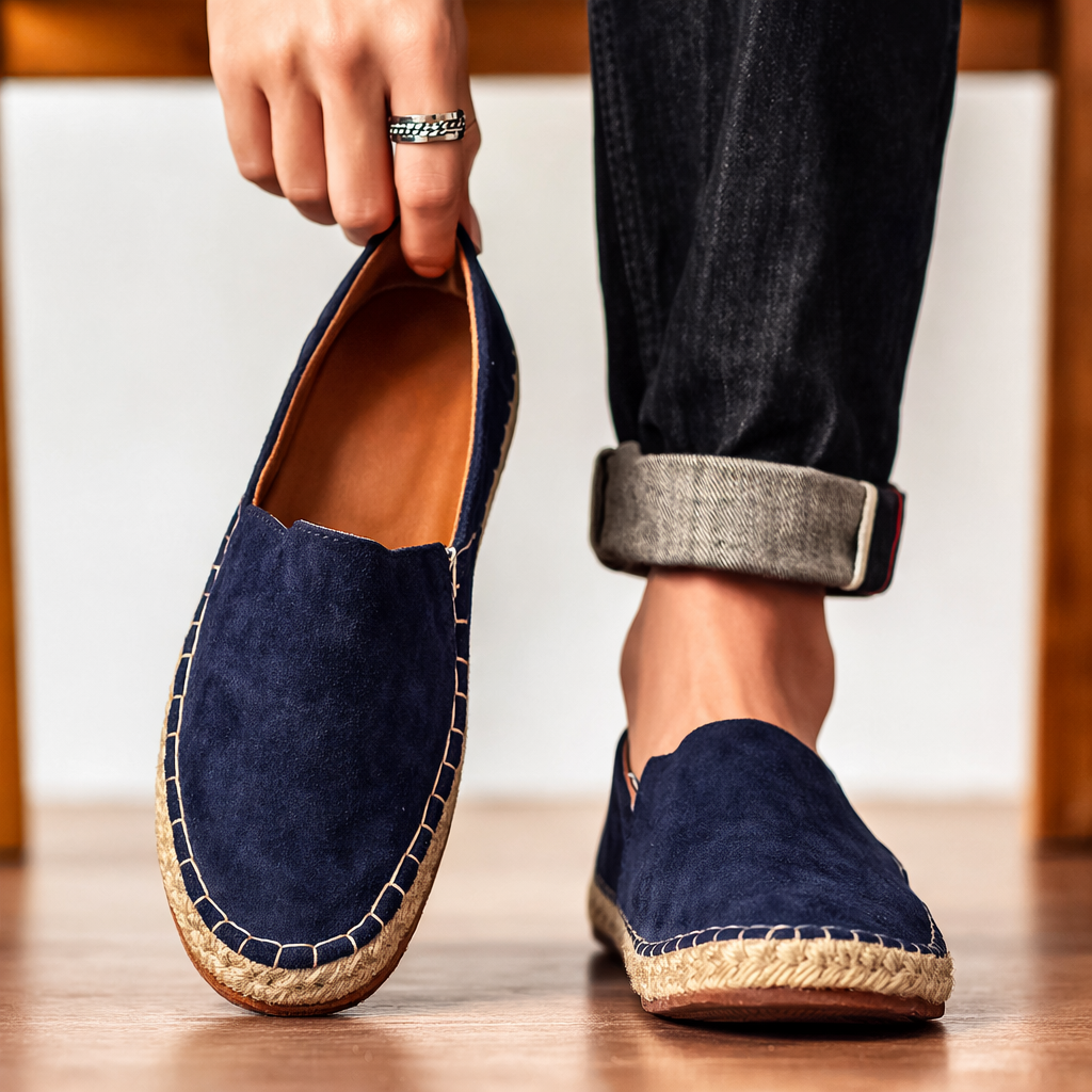 Leren loafers Marlon