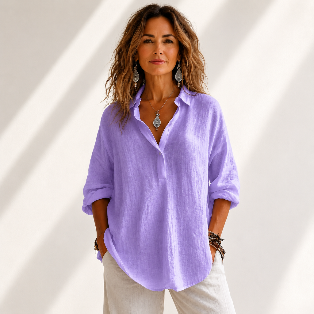 Katoenen blouse Kensington