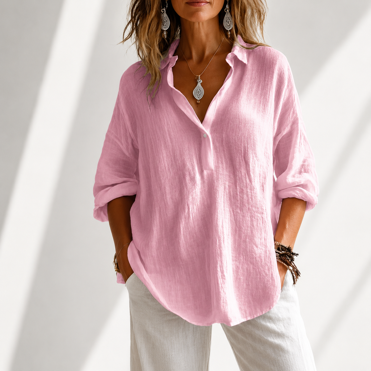 Katoenen blouse Kensington