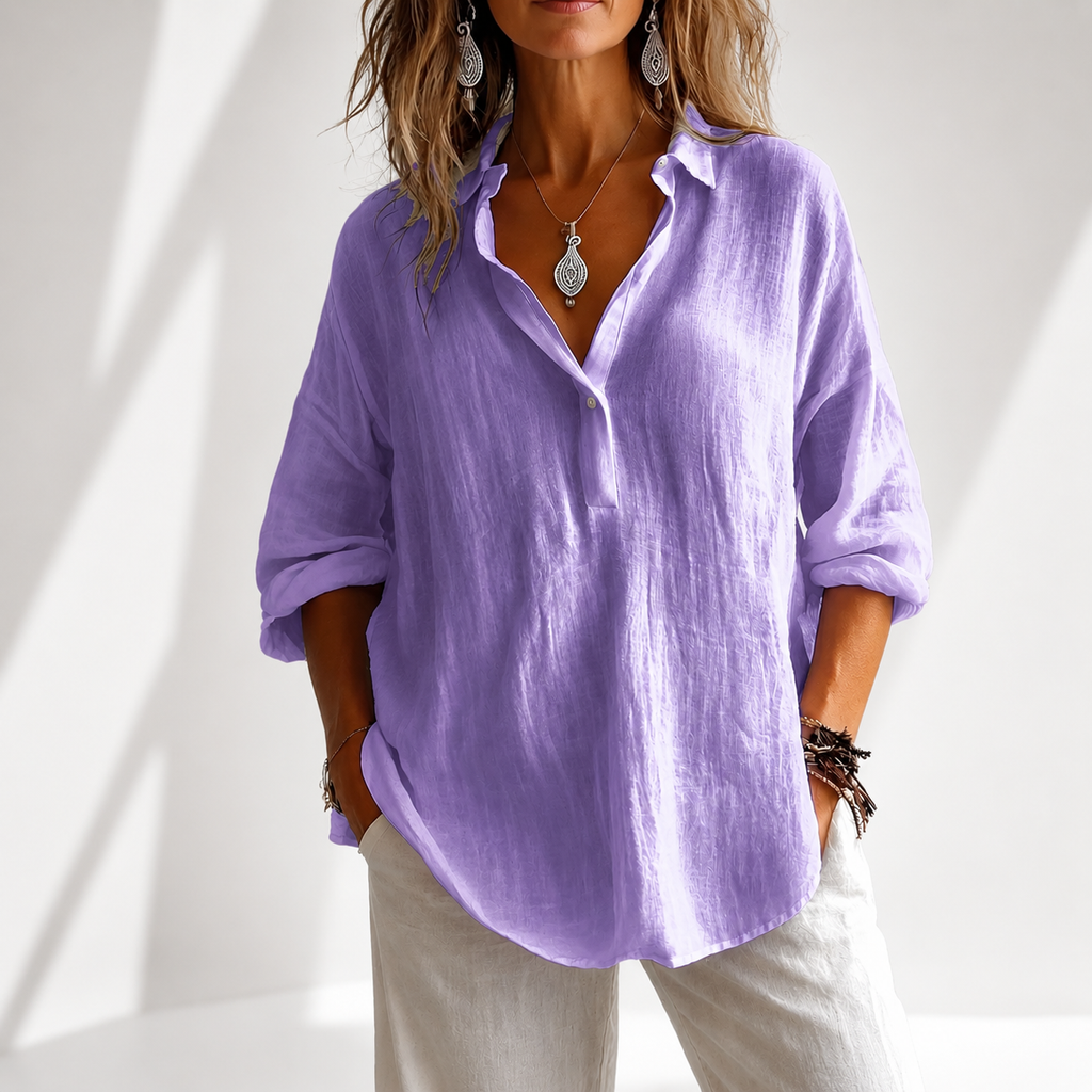 Katoenen blouse Kensington