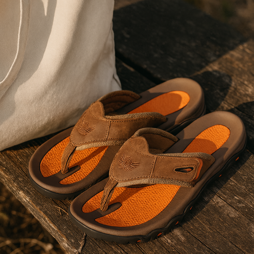 Leren sandalen Langford