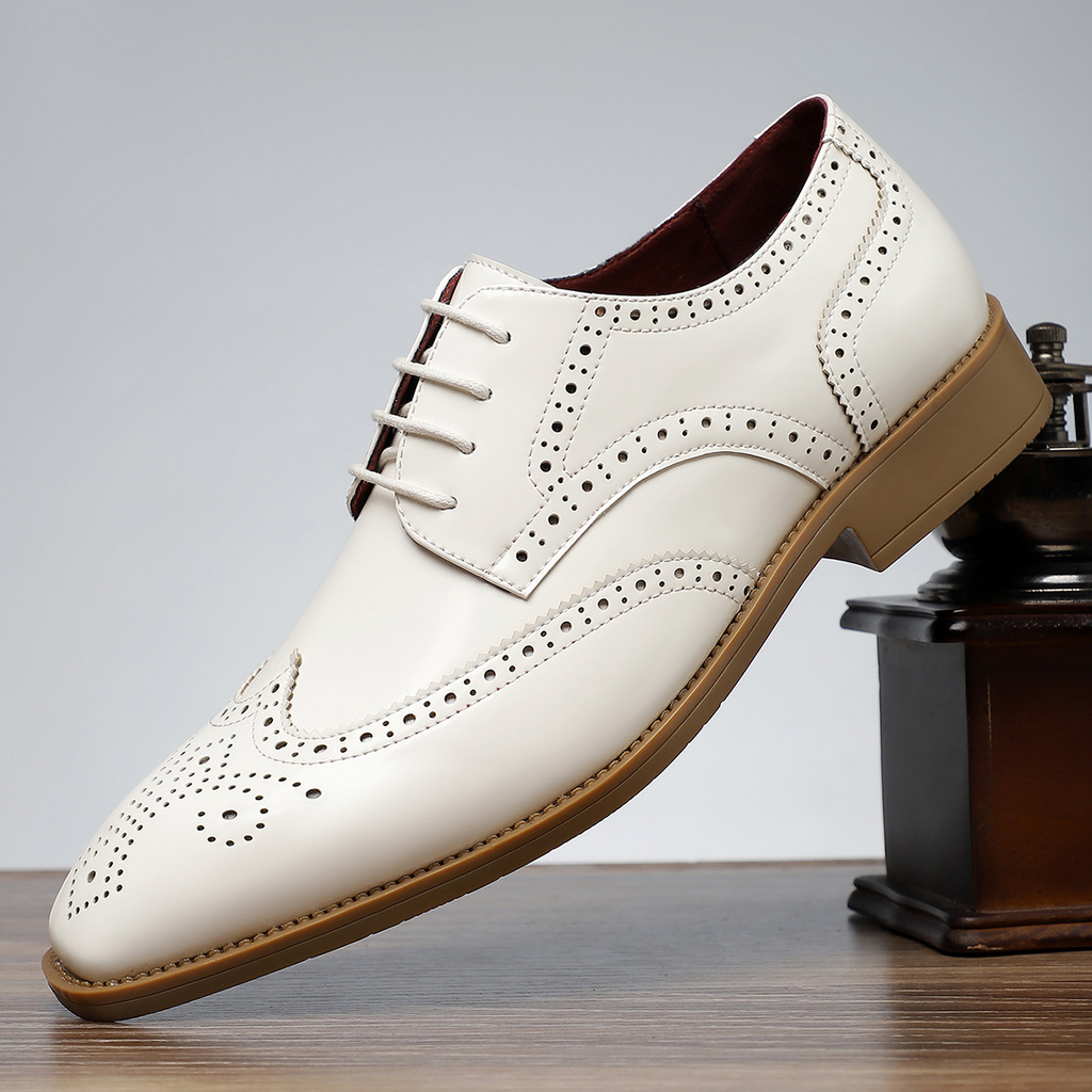 Leren brogues Stirling