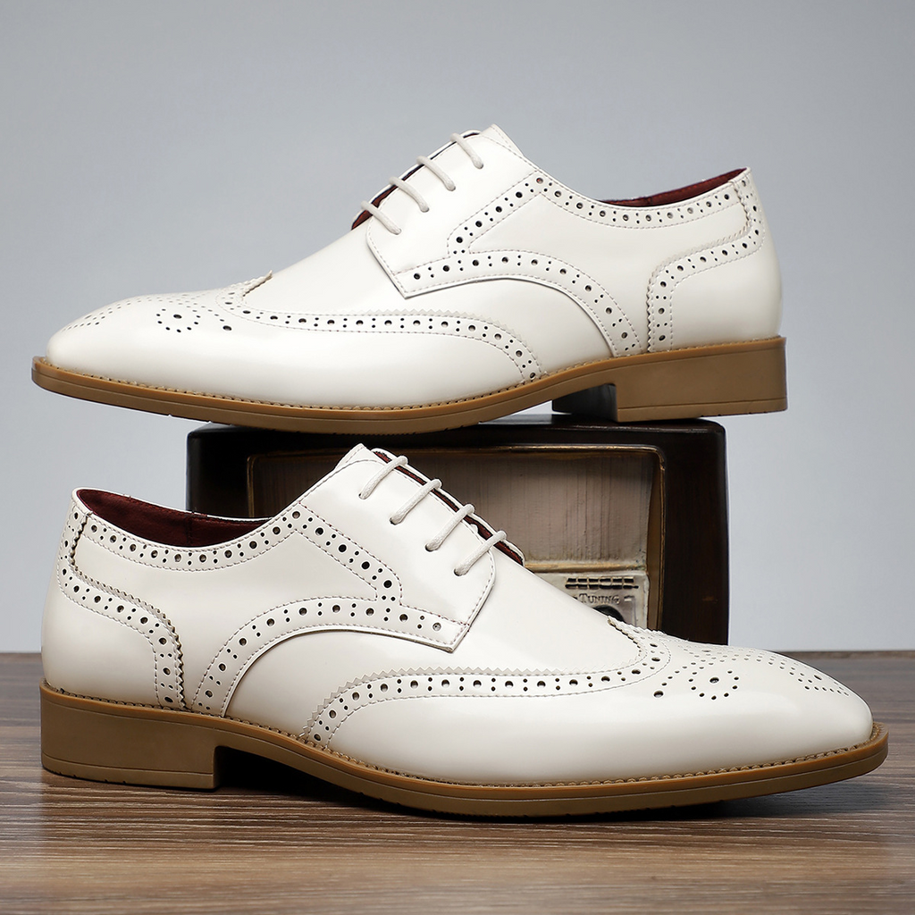 Leren brogues Stirling