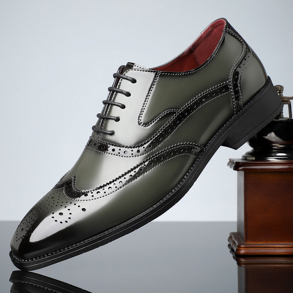 Leren brogues Stirling