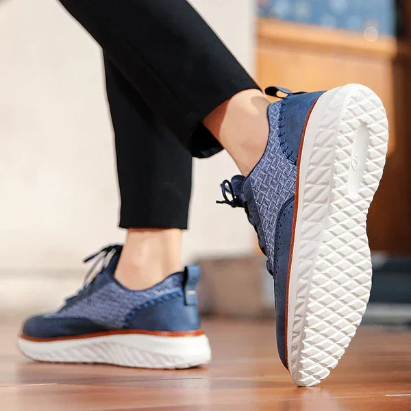 Leren sneakers Drake Burnished