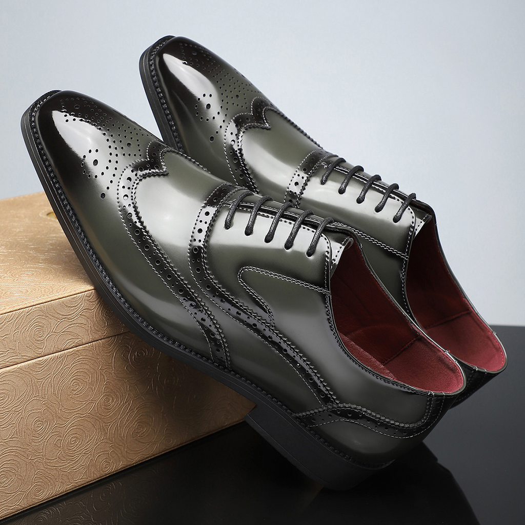 Leren brogues Stirling