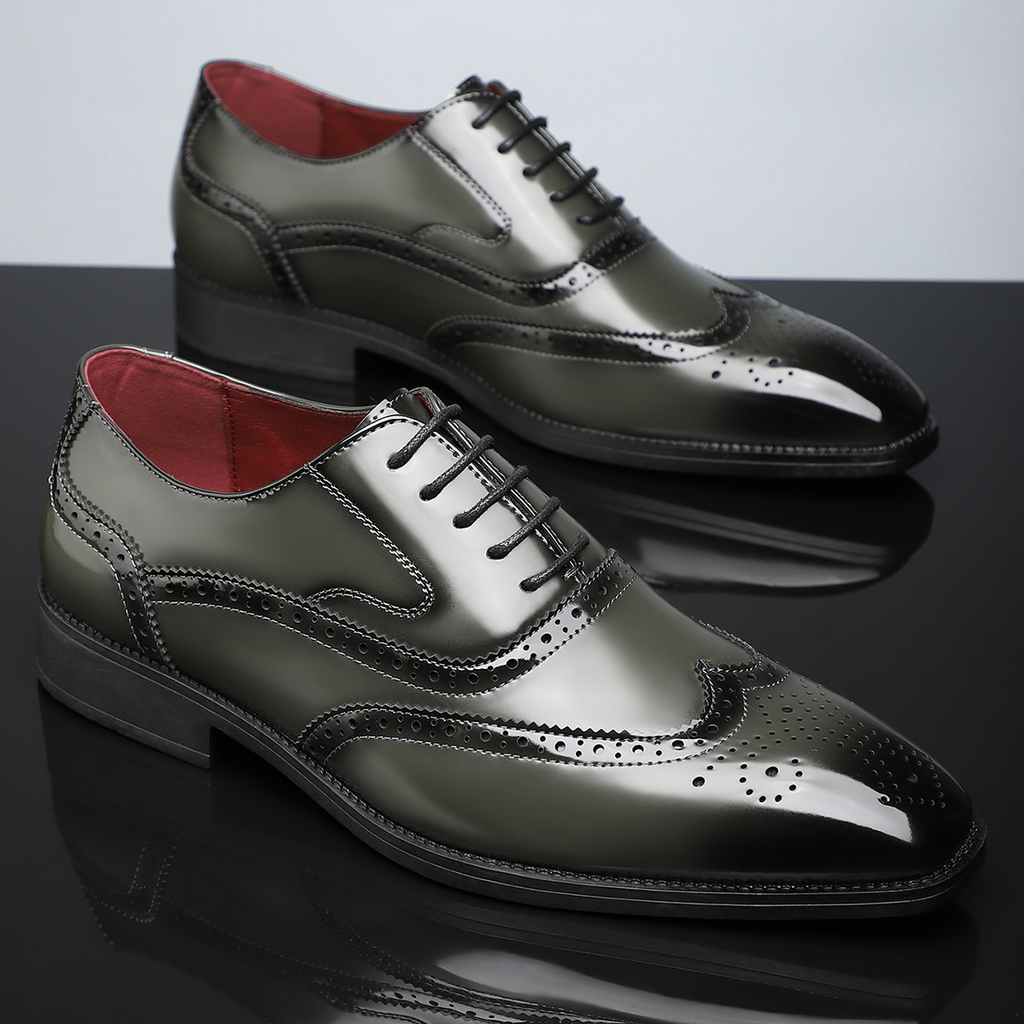 Leren brogues Stirling