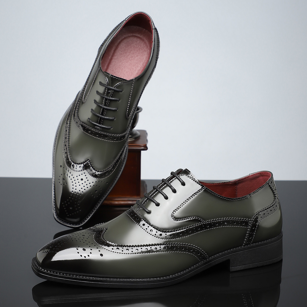 Leren brogues Stirling