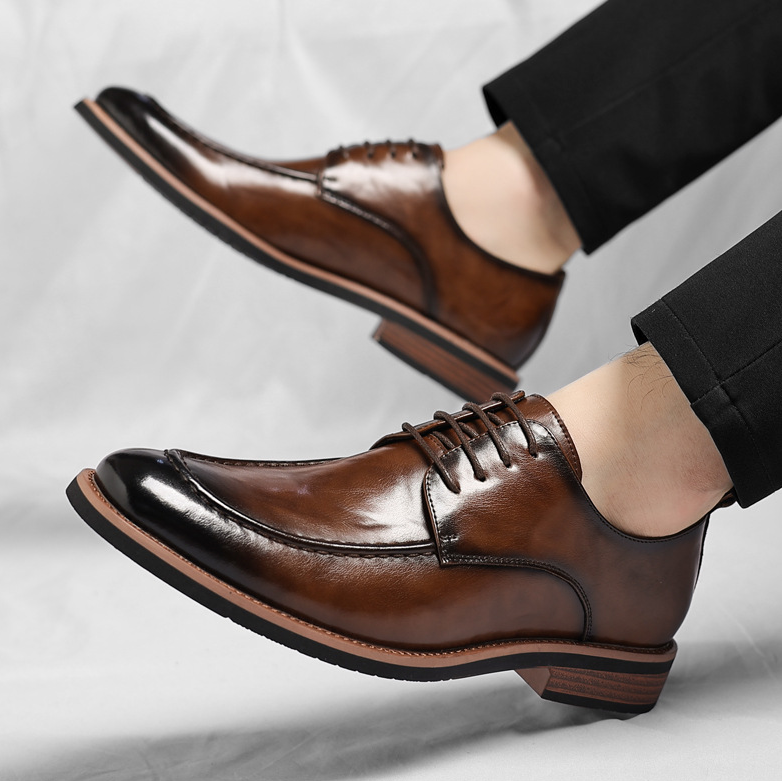 Leren derbyschoenen Vaughan