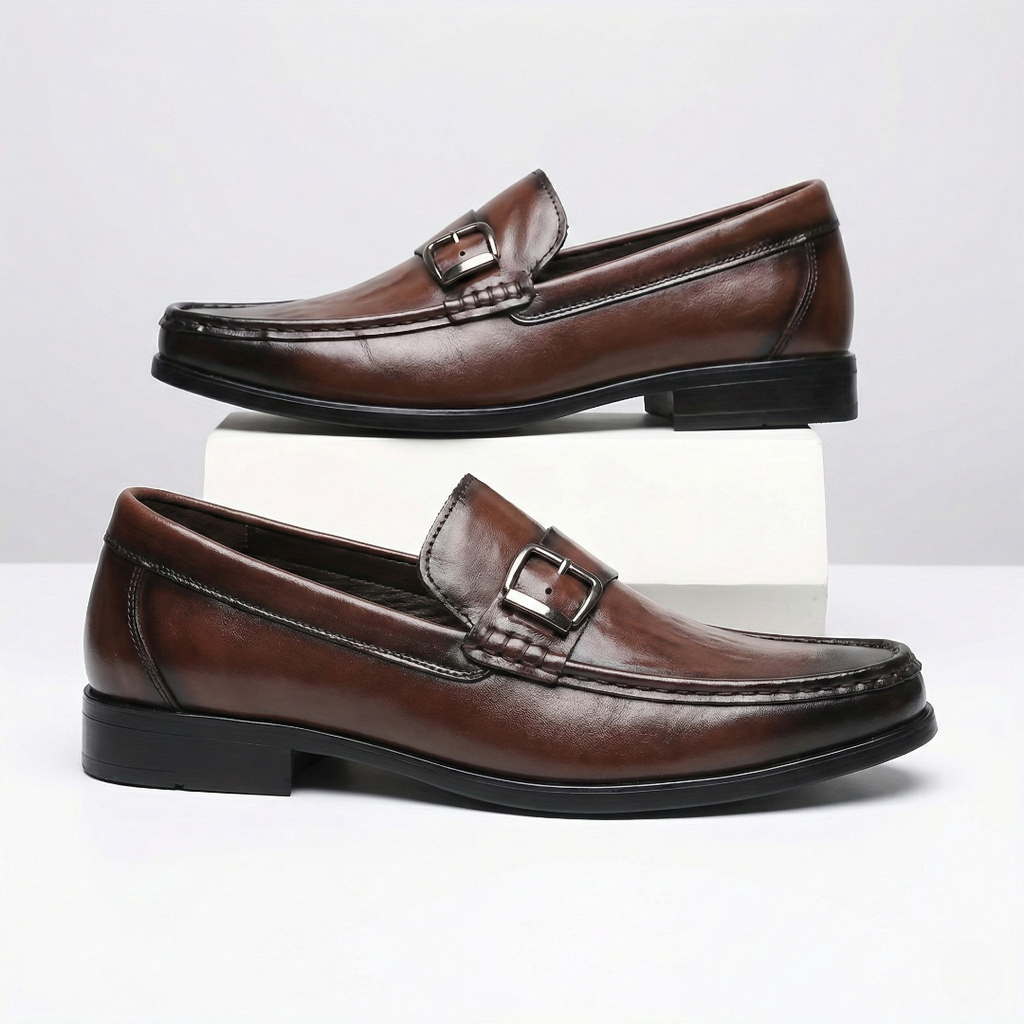 Leren loafers Lorenzo