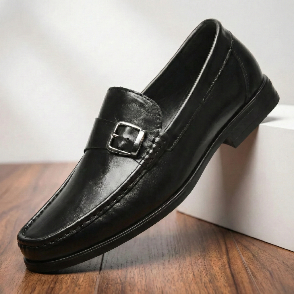 Leren loafers Lorenzo
