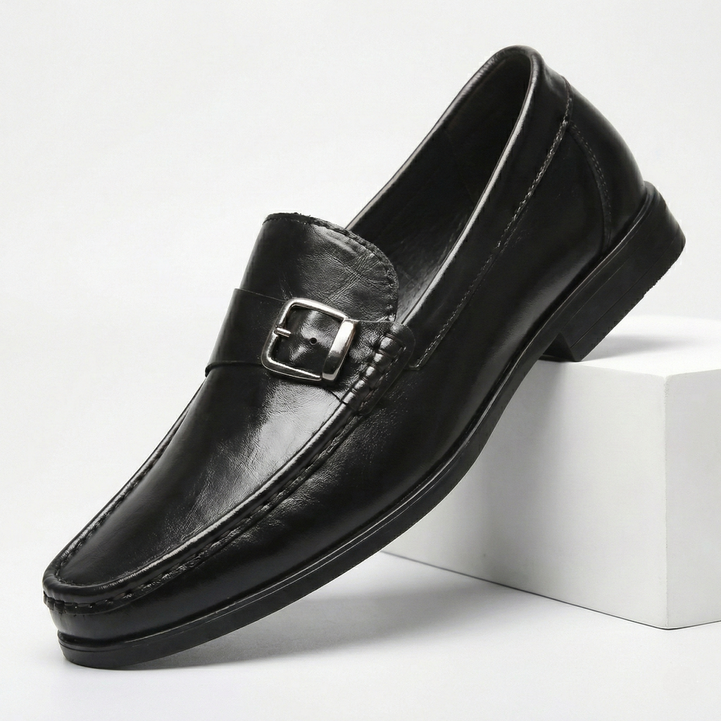 Leren loafers Lorenzo