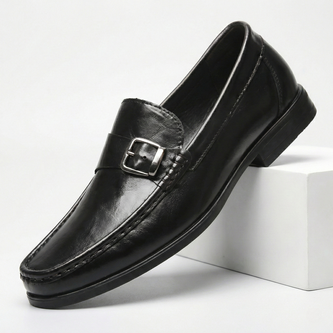 Leren loafers Lorenzo