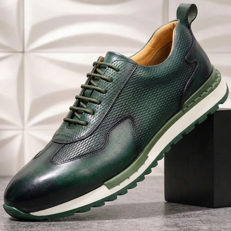 Leren sneakers Reuben Cowhide