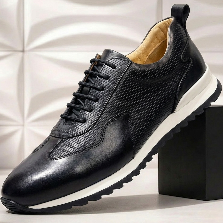 Leren sneakers Reuben Cowhide