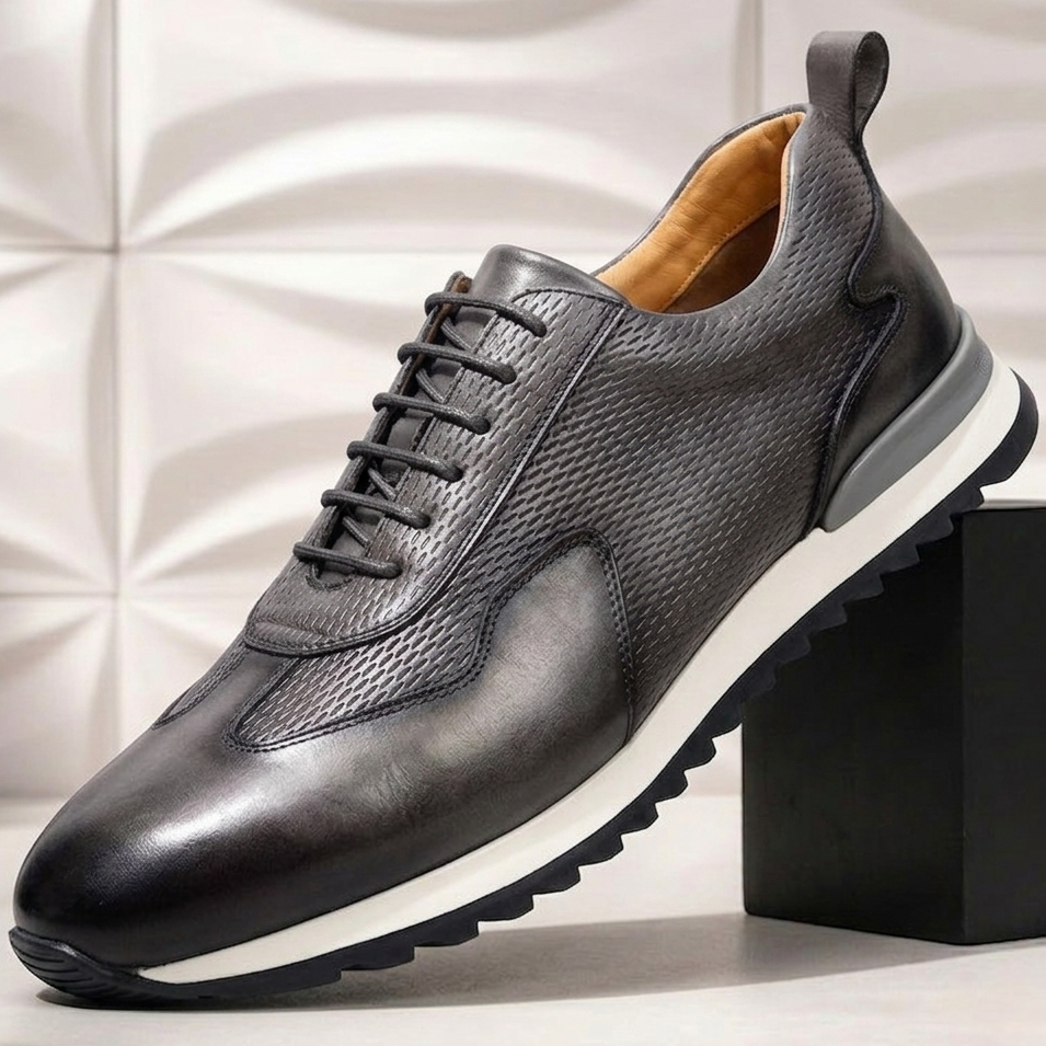 Leren sneakers Reuben Cowhide