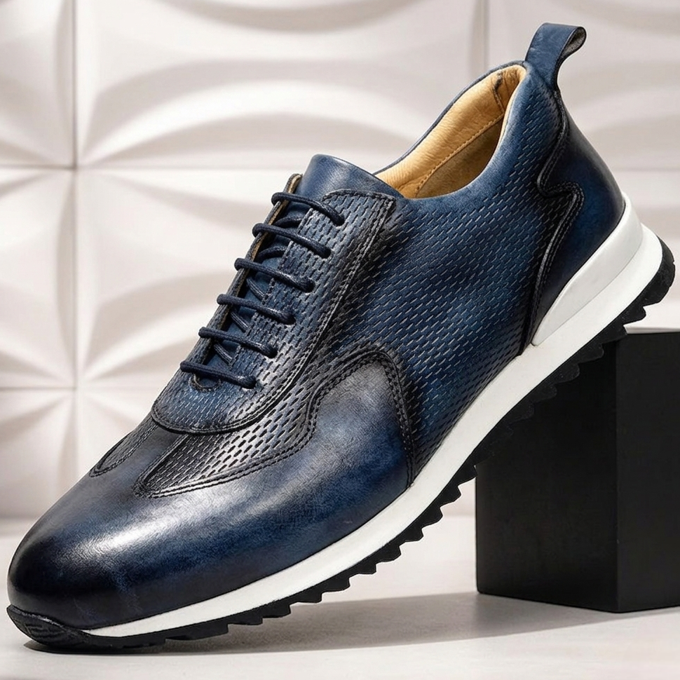 Leren sneakers Reuben Cowhide