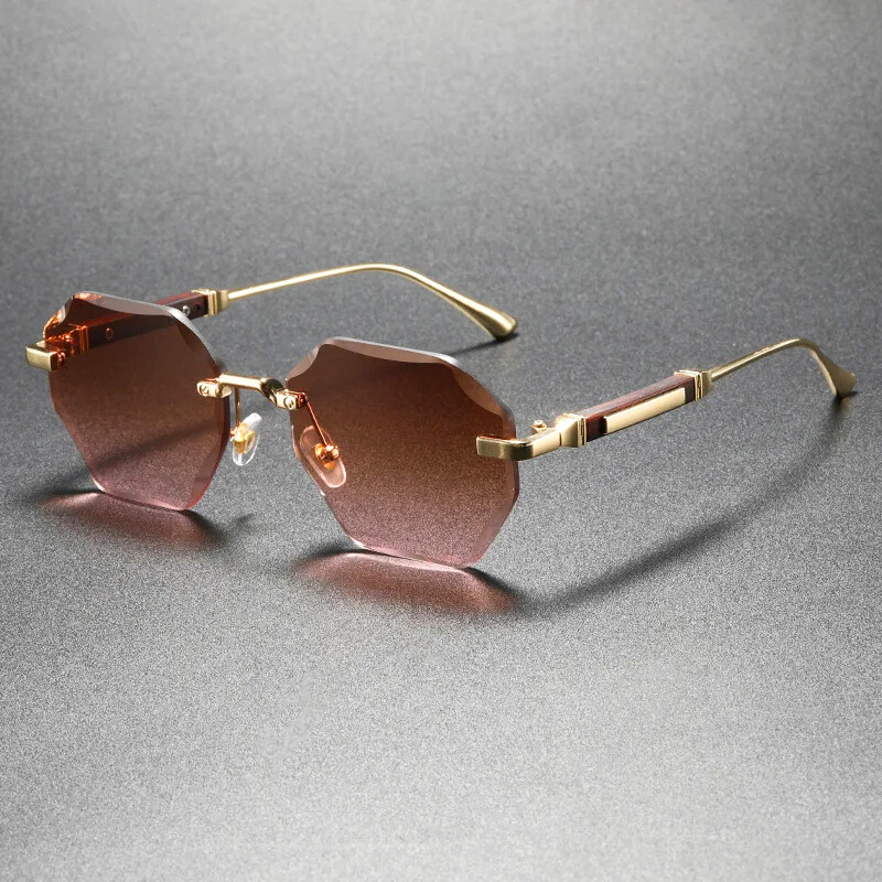 Zonnebril Marlowe Rimless