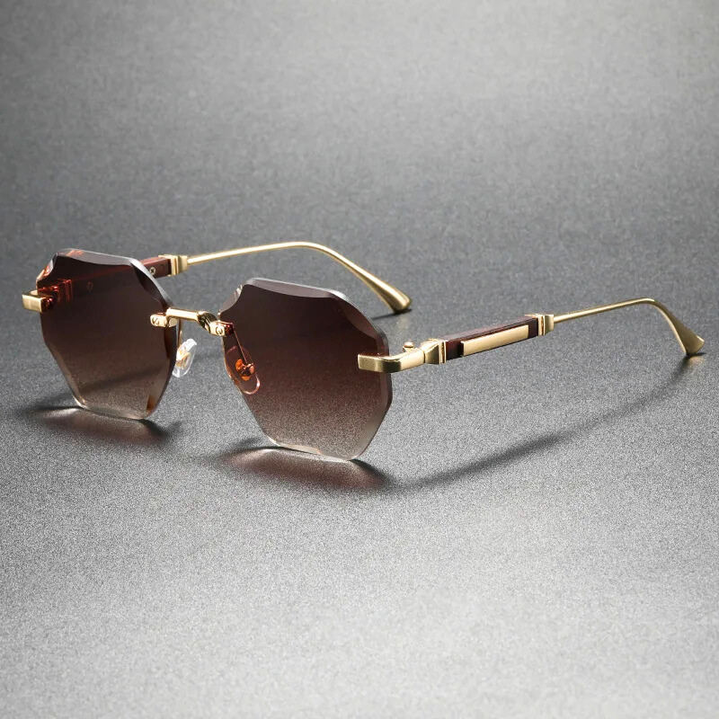 Zonnebril Marlowe Rimless