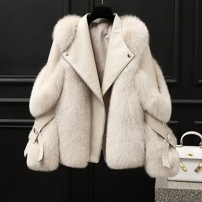 Jas van imitatiebont Harlow Faux