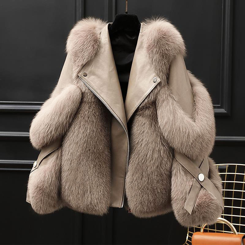 Jas van imitatiebont Harlow Faux