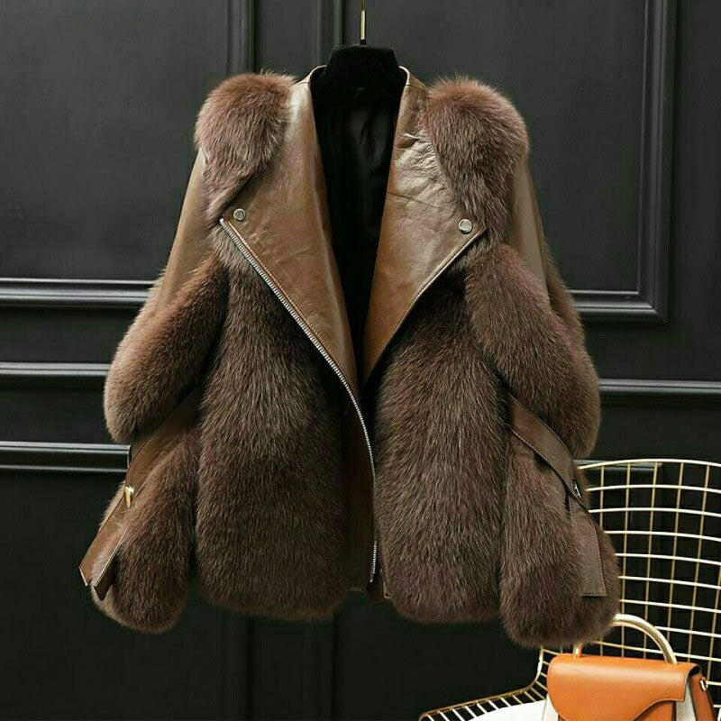 Jas van imitatiebont Harlow Faux
