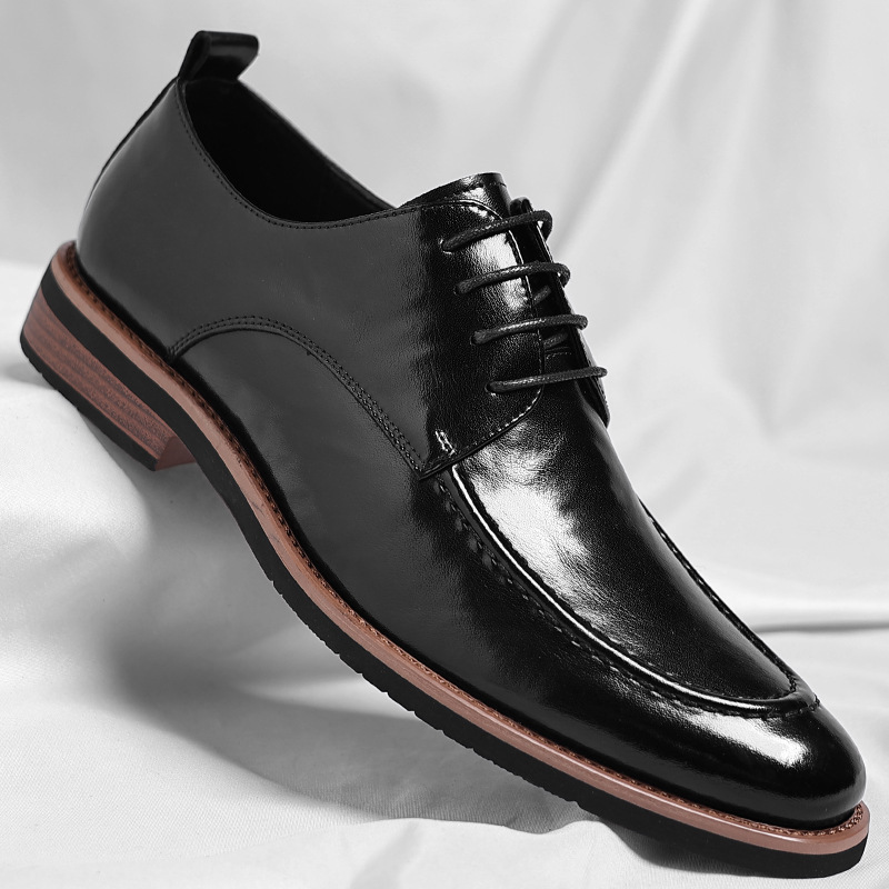 Leren derbyschoenen Vaughan