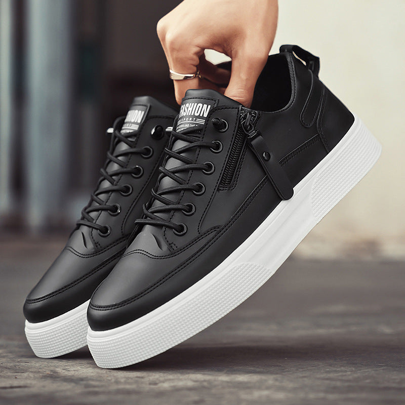 Leren sneakers Hudson