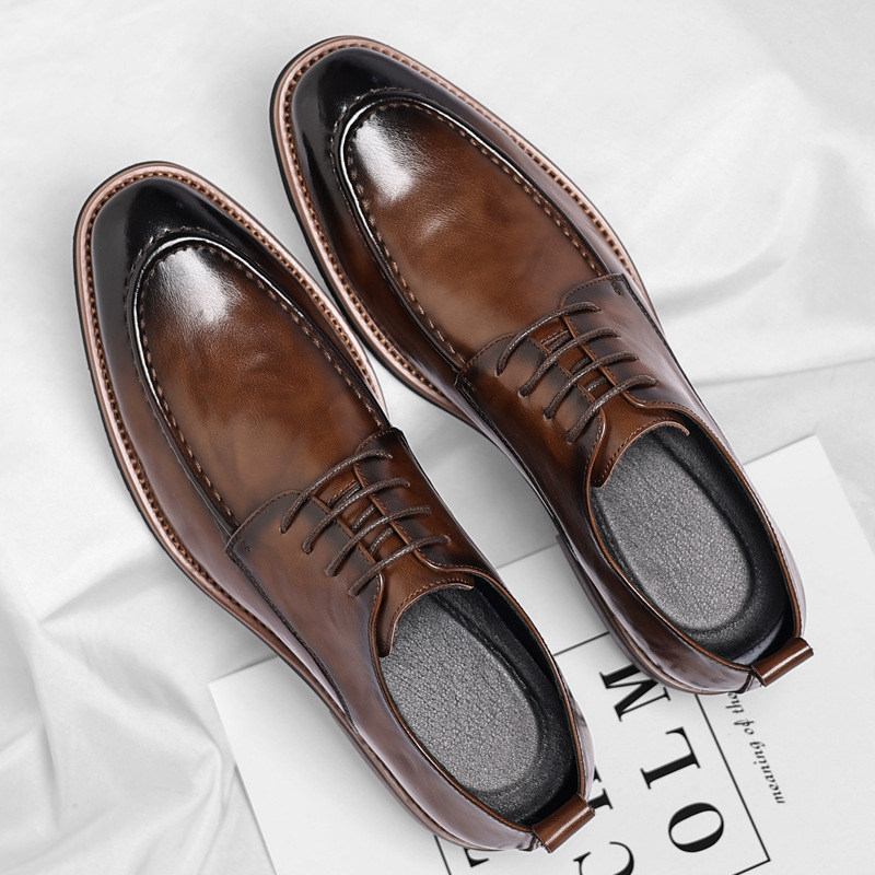 Leren derbyschoenen Vaughan