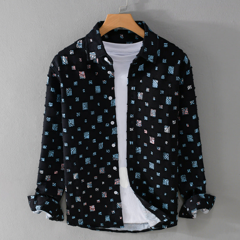Overhemd Mosaic Collared