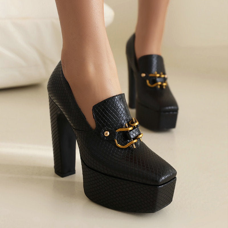Plateauschoenen met hak Alessia