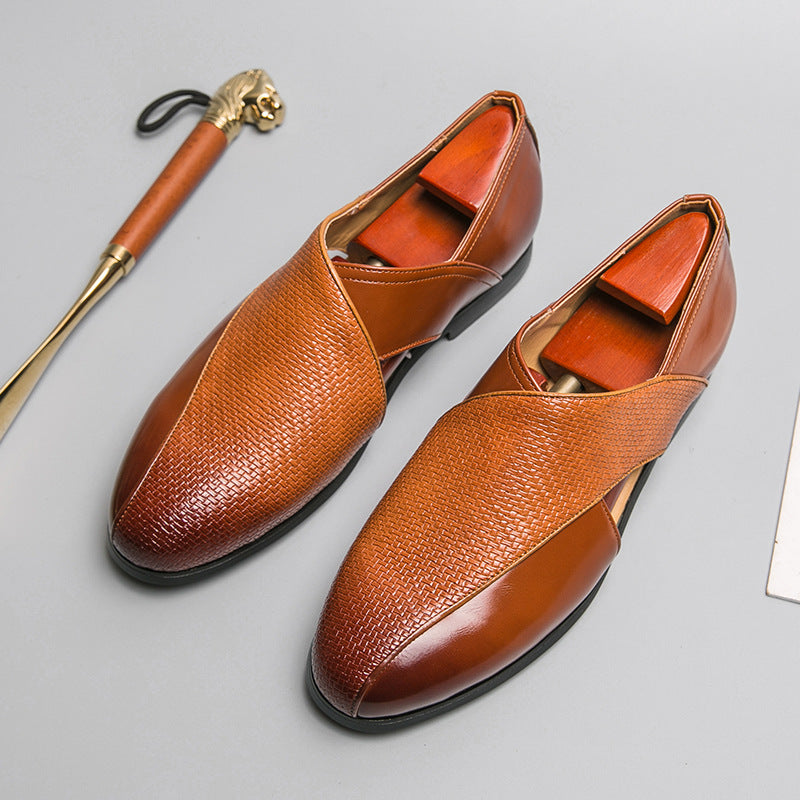 Leren loafers Oscar