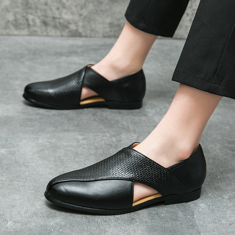 Leren loafers Oscar