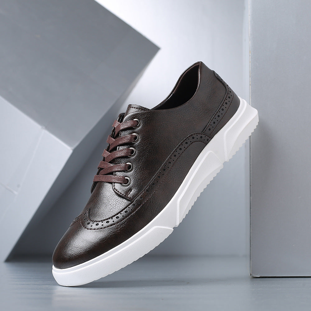 Leren sneakers Harrington